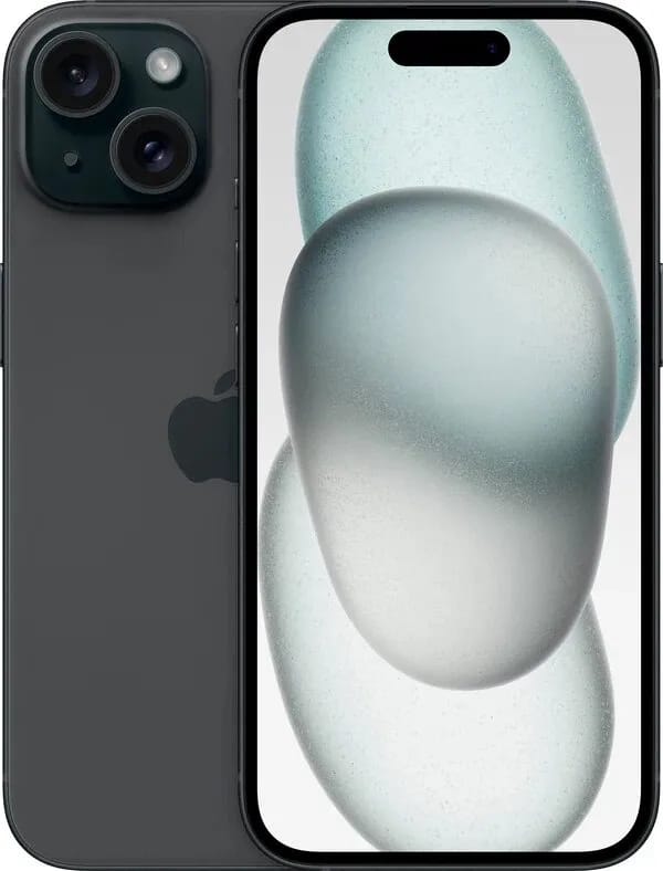 Смартфон Apple iPhone 15 128 ГБ, Dual: nano SIM + eSIM, черный - изображение №2