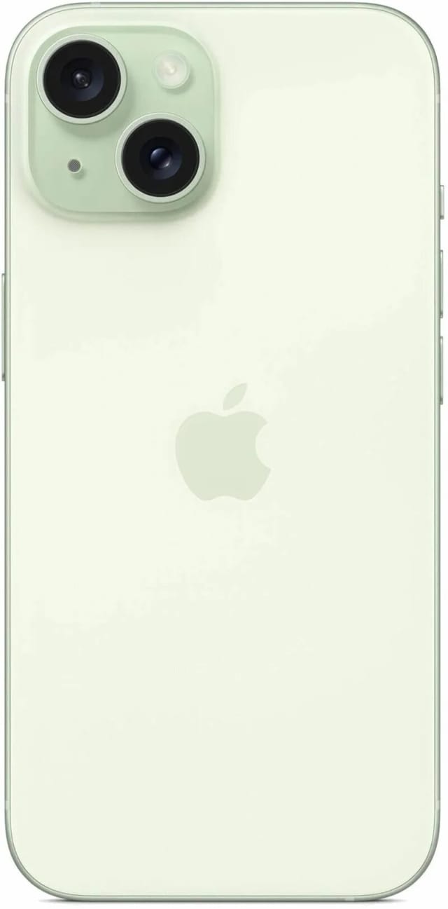 Смартфон Apple iPhone 15 128 ГБ, Dual: nano SIM + eSIM, зелeный - изображение №4