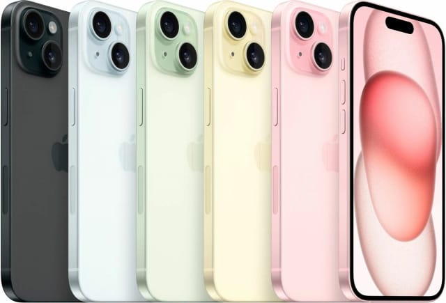 Смартфон Apple iPhone 15 128 ГБ, Dual: nano SIM + eSIM, зелeный - изображение №8