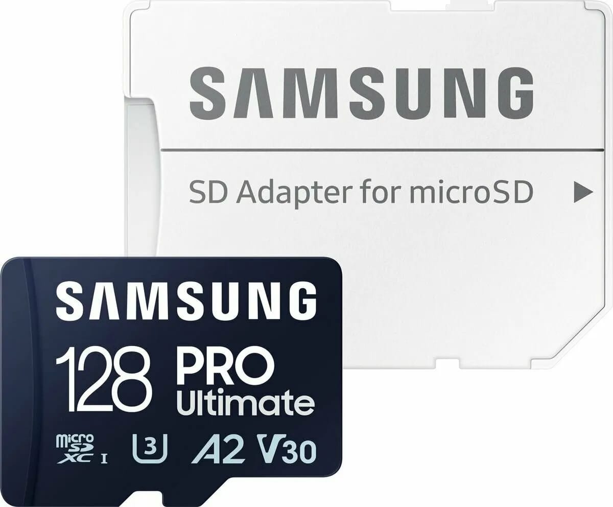 128Gb MicroSDXC Карта памяти Samsung PRO Ultimate (MB-MY128SA/CN) - изображение №1