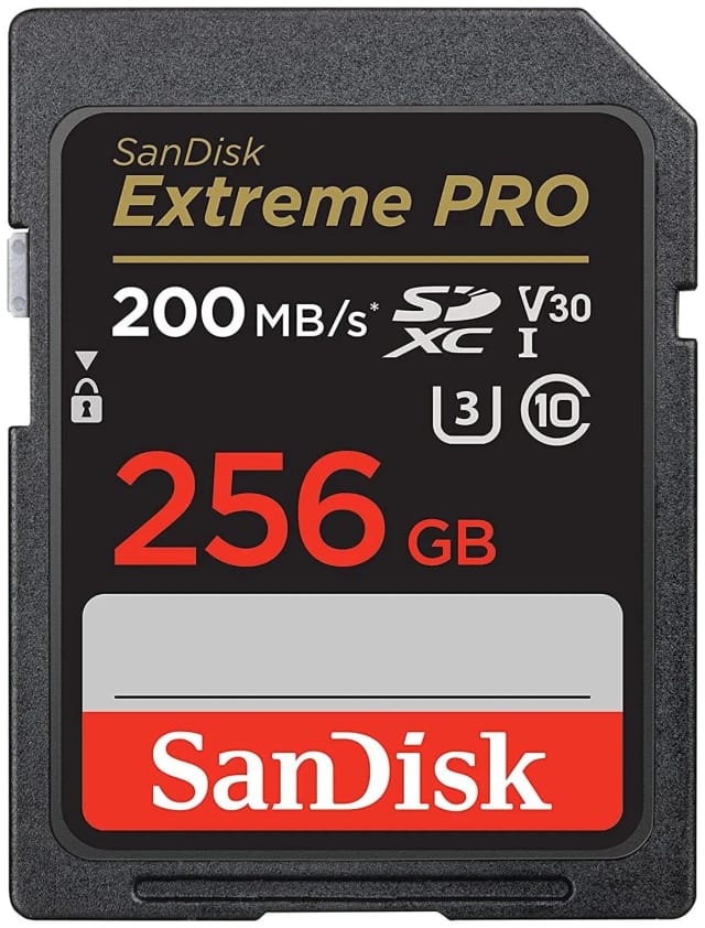 Карта памяти SanDisk SDXC 256 ГБ Class 10, V30, A2, UHS-I U3, 1 шт., черный - изображение №2