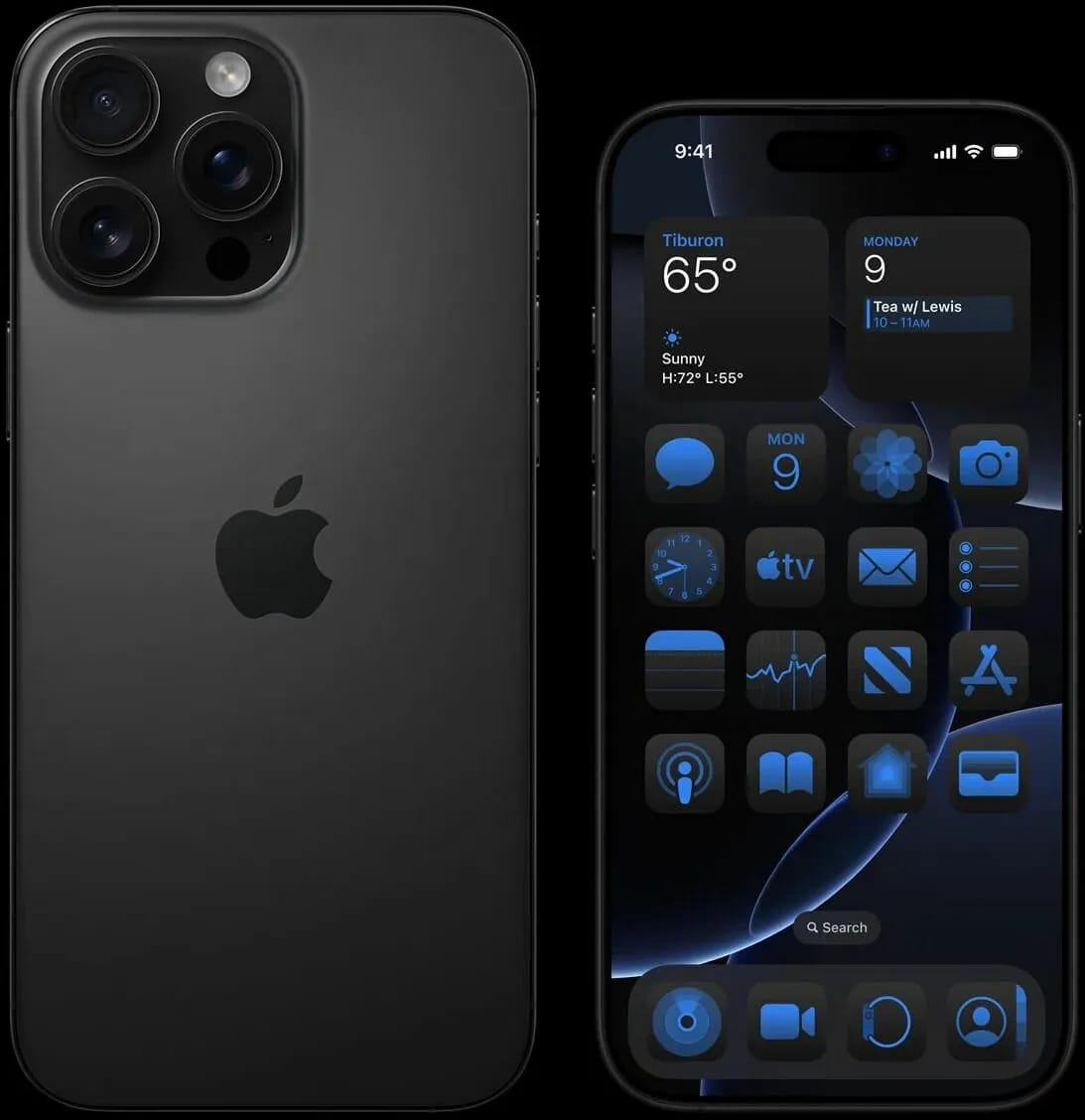 Смартфон Apple iPhone 16 Pro Max 1 ТБ, Dual: nano SIM + eSIM, черный титан - изображение №5