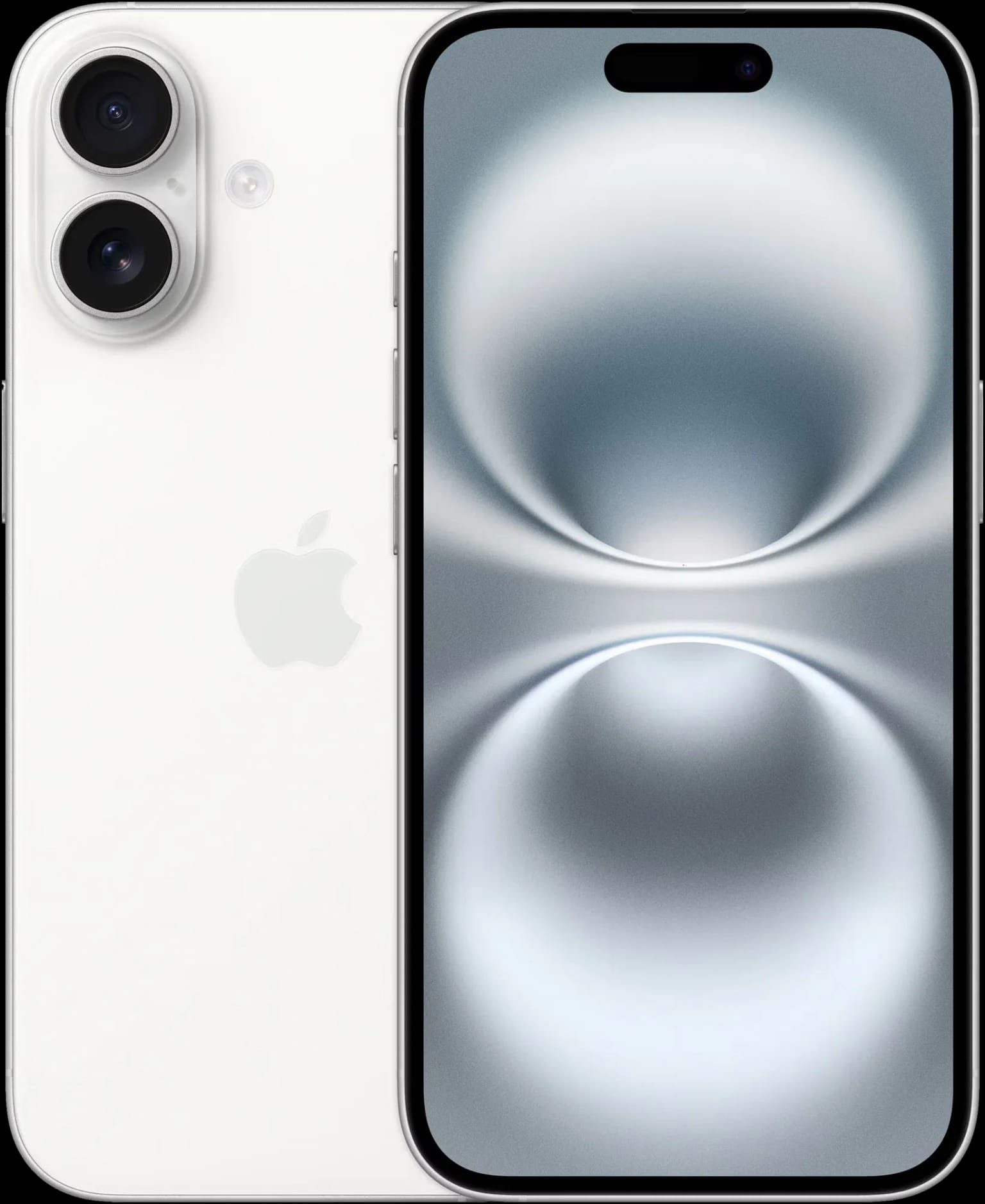 Смартфон Apple iPhone 16 128 ГБ, Dual: nano SIM + eSIM, белый - изображение №2