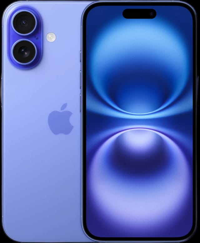 Смартфон Apple iPhone 16 128 ГБ, Dual: nano SIM + eSIM, синий - изображение №2