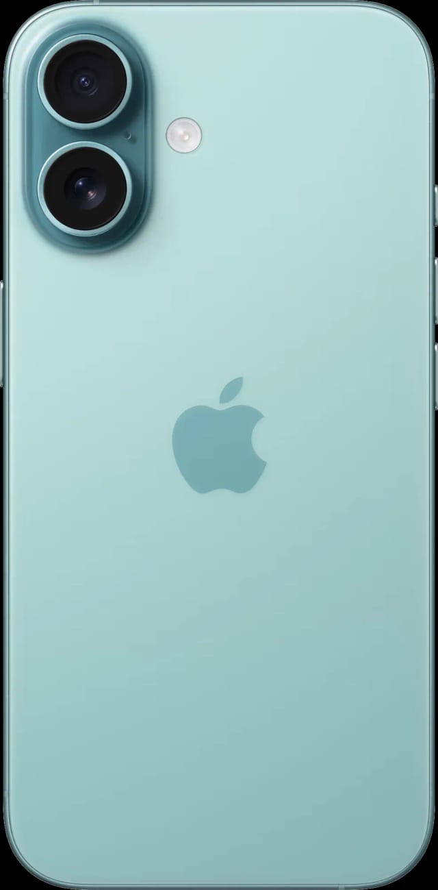 Смартфон Apple iPhone 16 128 ГБ, Dual: nano SIM + eSIM, зелёный - изображение №5