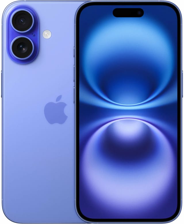 Смартфон Apple iPhone 16 256 ГБ, Dual: nano SIM + eSIM, синий - изображение №2