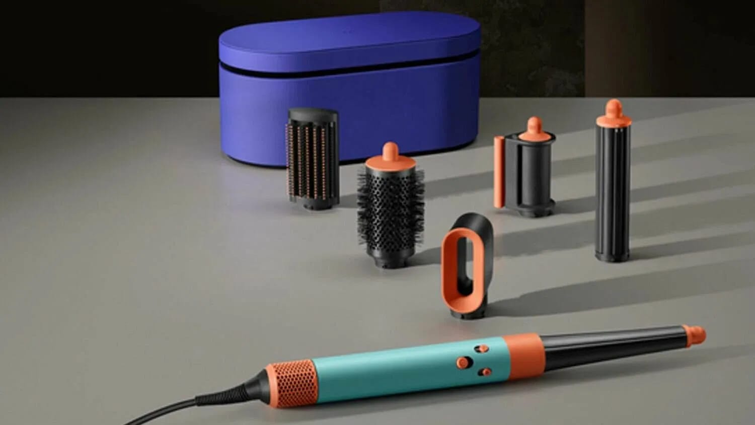 Фен-стайлер Dyson HS08 Ceramic Patina Topaz Airwrap i. d.™️ and Strait+Wavy EU - изображение №7
