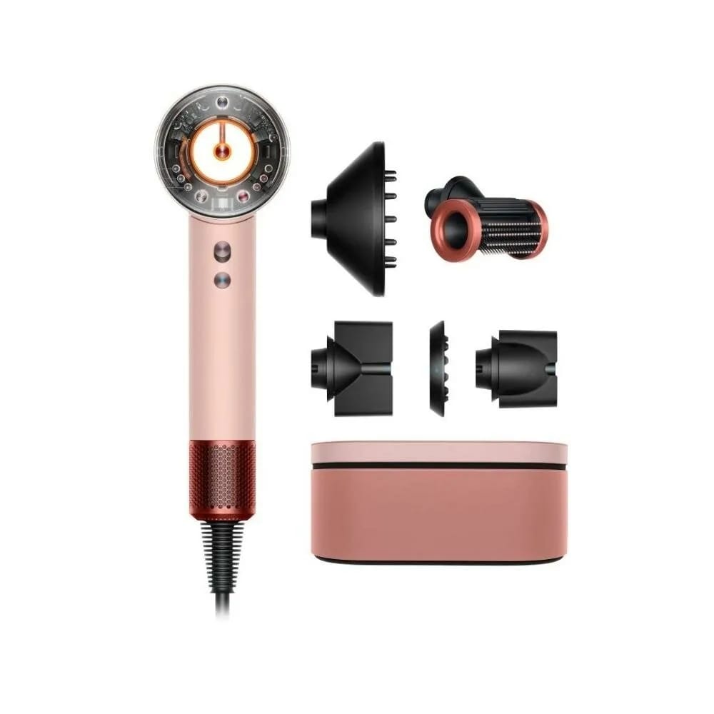 Фен Dyson Supersonic Nural HD16 с кейсом для хранения, kanzan pink, HK - изображение №2