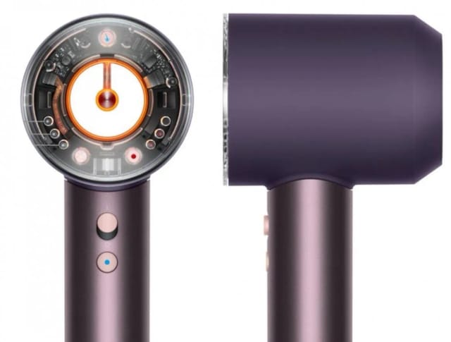 Фен Dyson Supersonic HD16 Nural, Jasper Plum (Сливовый, фиолетовый) HK с кейсом - изображение №3