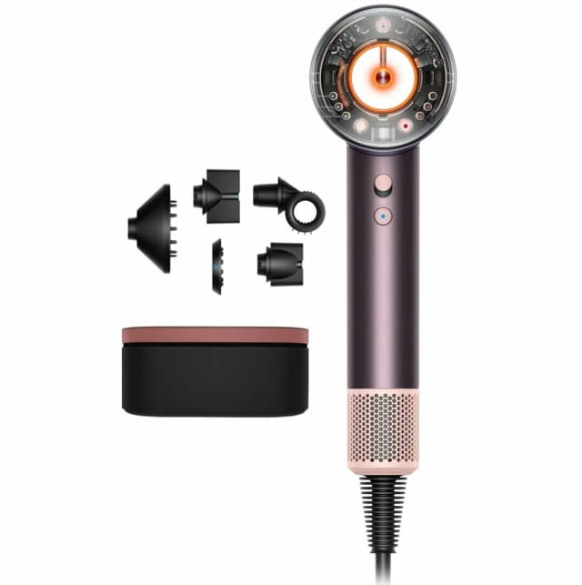 Фен Dyson Supersonic HD16 Nural, Jasper Plum (Сливовый, фиолетовый) HK с кейсом - изображение №2