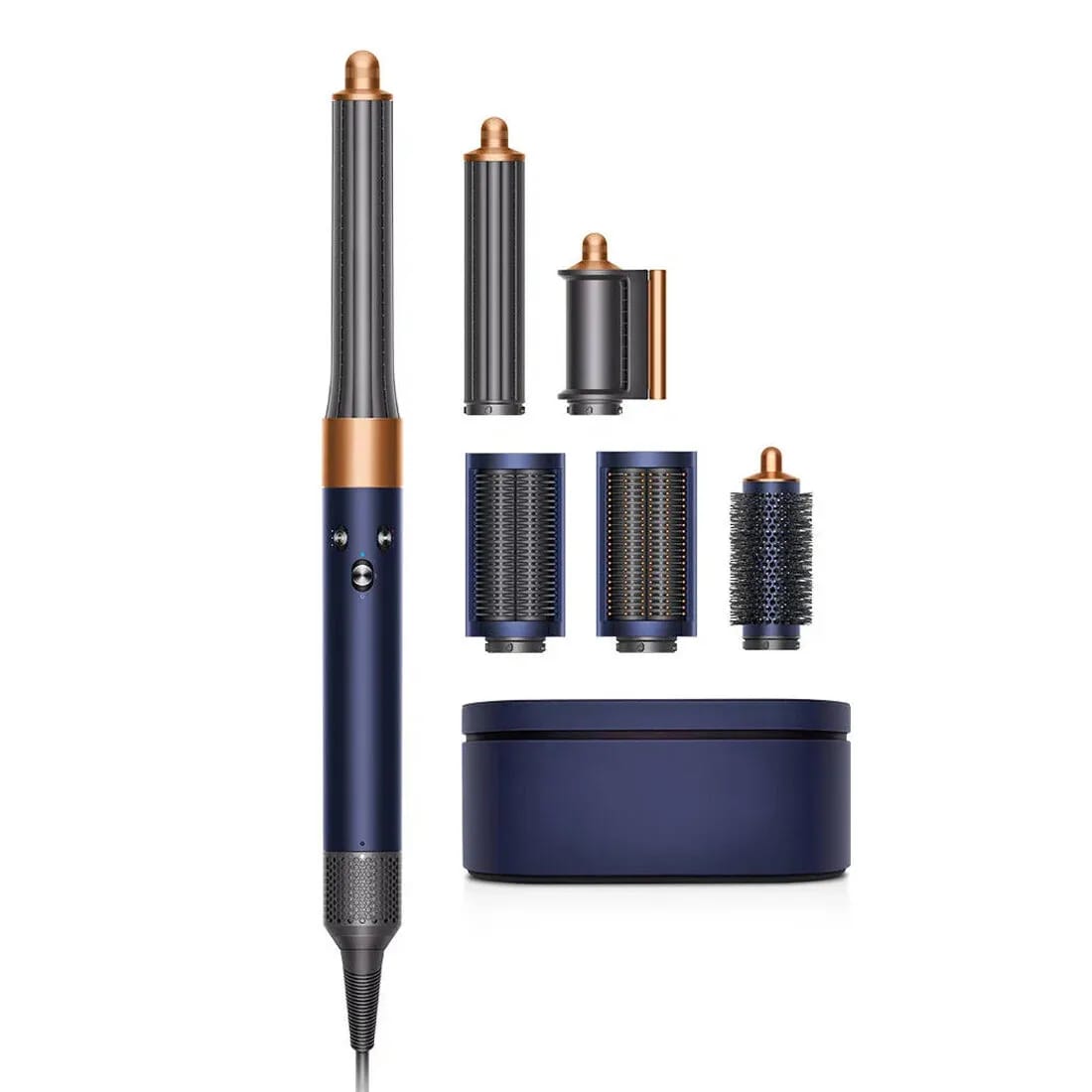 Фен-стайлер Dyson Airwrap Complete Long HS05, Prussian Blue/Rich Copper, (вилка РФ) - изображение №2