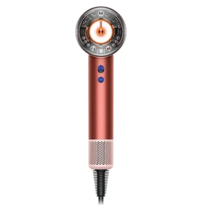 Фен Supersonic Nural HD16 Wave+Curl diffuser Gift Edition, strawberry bronze/blush pink (с кейсом) EU - изображение №6