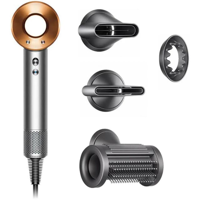 Фен Dyson Supersonic HD15 Nickel/Copper, серый/медный без кейса KR( Русская вилка) - изображение №7