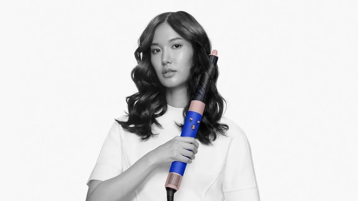 Фен-стайлер Dyson Airwrap complete long HS05 2023 HK, Blue/Blush - изображение №10