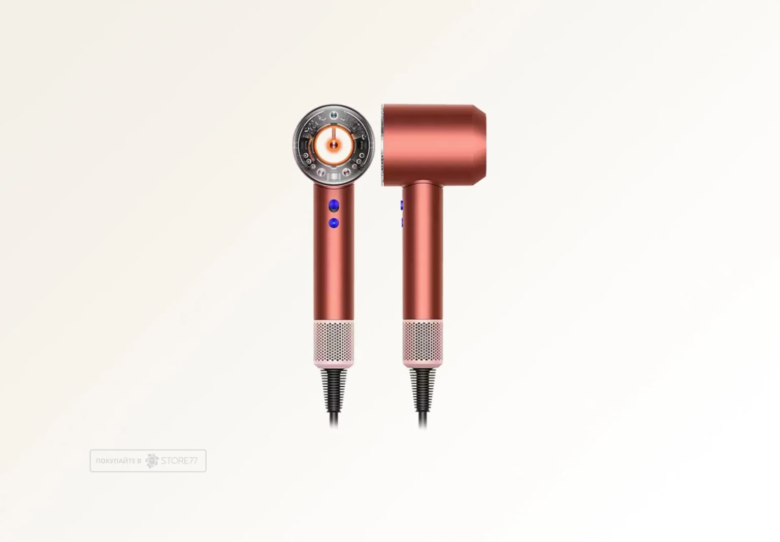 Фен Dyson Supersonic Nural HD16, strawberry bronze/blush pink (с кейсом) HK - изображение №4
