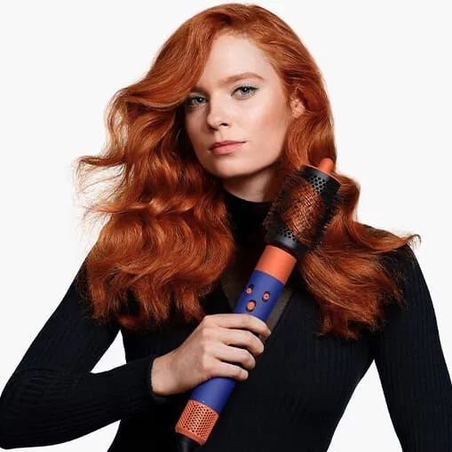Фен-стайлер Dyson Airwrap Complete Long and Diffuse i.d. HS08 (Curly+Coily), vinca blue/topaz orange, EU вилка РФ - изображение №3