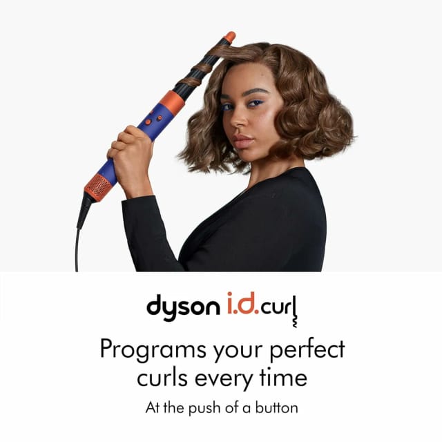 Фен-стайлер Dyson Airwrap Complete Long and Diffuse i.d. HS08 (Curly+Coily), vinca blue/topaz orange, EU вилка РФ - изображение №4