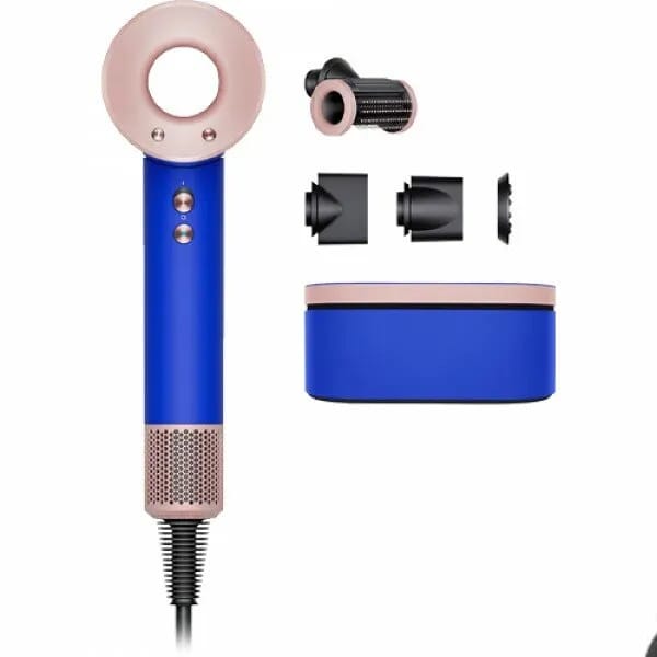 Фен Dyson Supersonic HD15 (Re-order 460611-01), синий/розовый, + футляр (XC) Гонконг - изображение №3