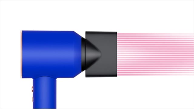 Фен Dyson Supersonic HD15 (Re-order 460611-01), синий/розовый, + футляр (XC) Гонконг - изображение №13