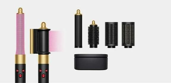 Стайлер Dyson Airwrap Complete Long HS05 - Barrel Gold/Onyx (Золотой/Оникс) EU - изображение №3