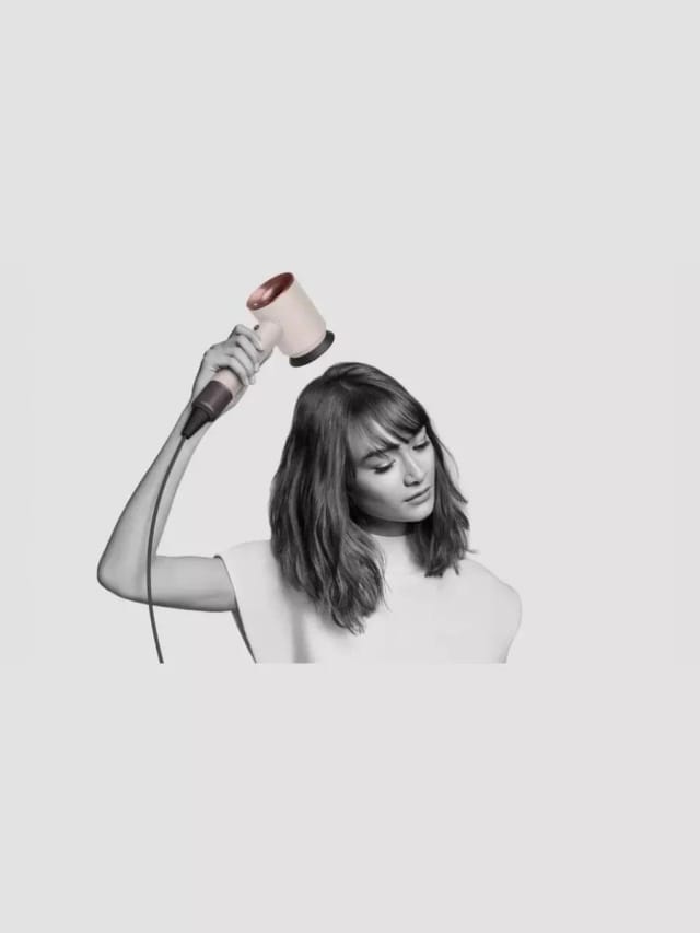 Фен Dyson Supersonic HD15 Ceramic Pink/Rose Gold, розовый/розовое золото, HK, с кейсом - изображение №5