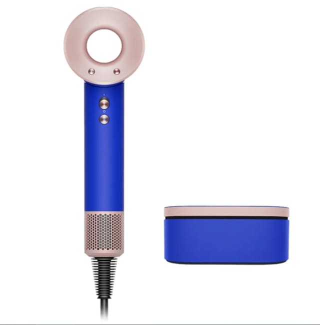 Фен Dyson Supersonic HD07 Blue/Blush, с кейсом, AU - изображение №3