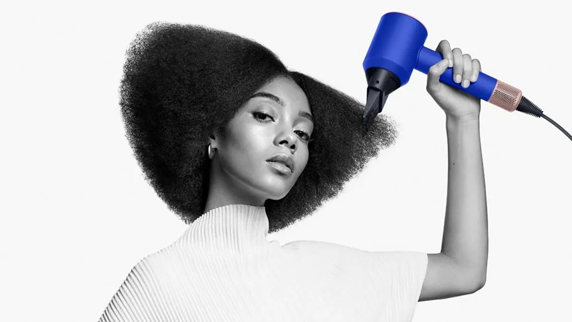 Фен Dyson Supersonic HD07 Blue/Blush, с кейсом, AU - изображение №10