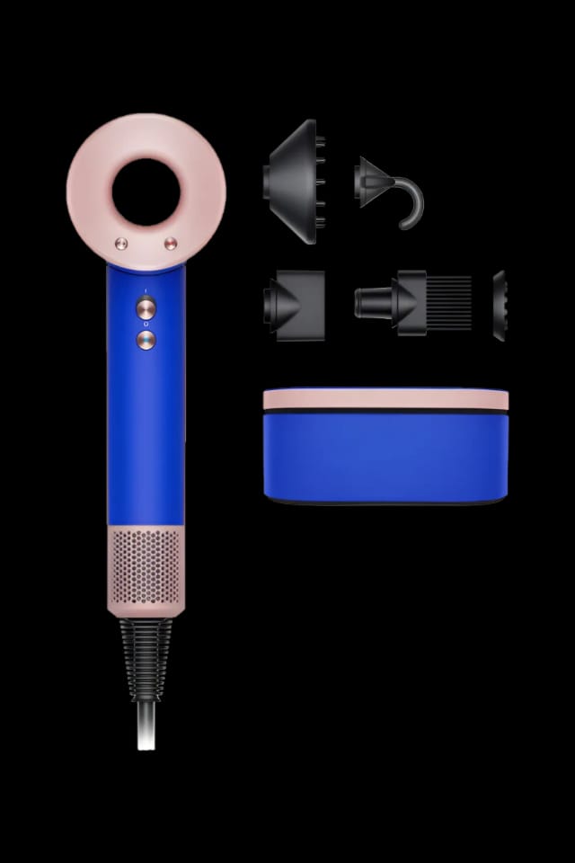 Фен Dyson Supersonic HD07 Blue/Blush, с кейсом, AU - изображение №2