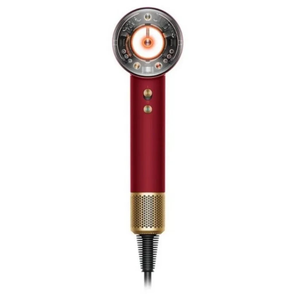 Фен Dyson Supersonic Nural HD16 red velvet/gold EU, с кейсом 5025155112328 - изображение №3