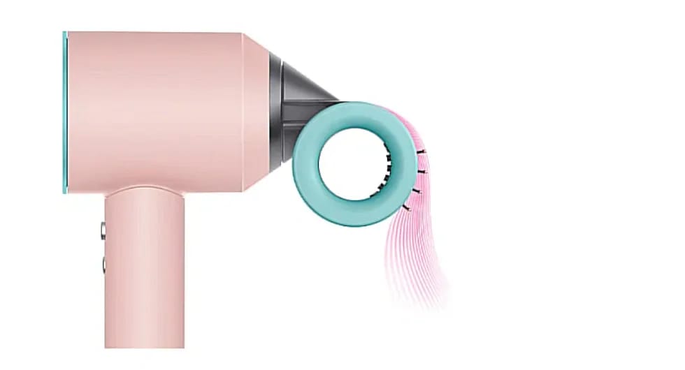Фен Dyson Supersonic HD15, Ceramic Pop с кейсом мощность 1600 - изображение №7