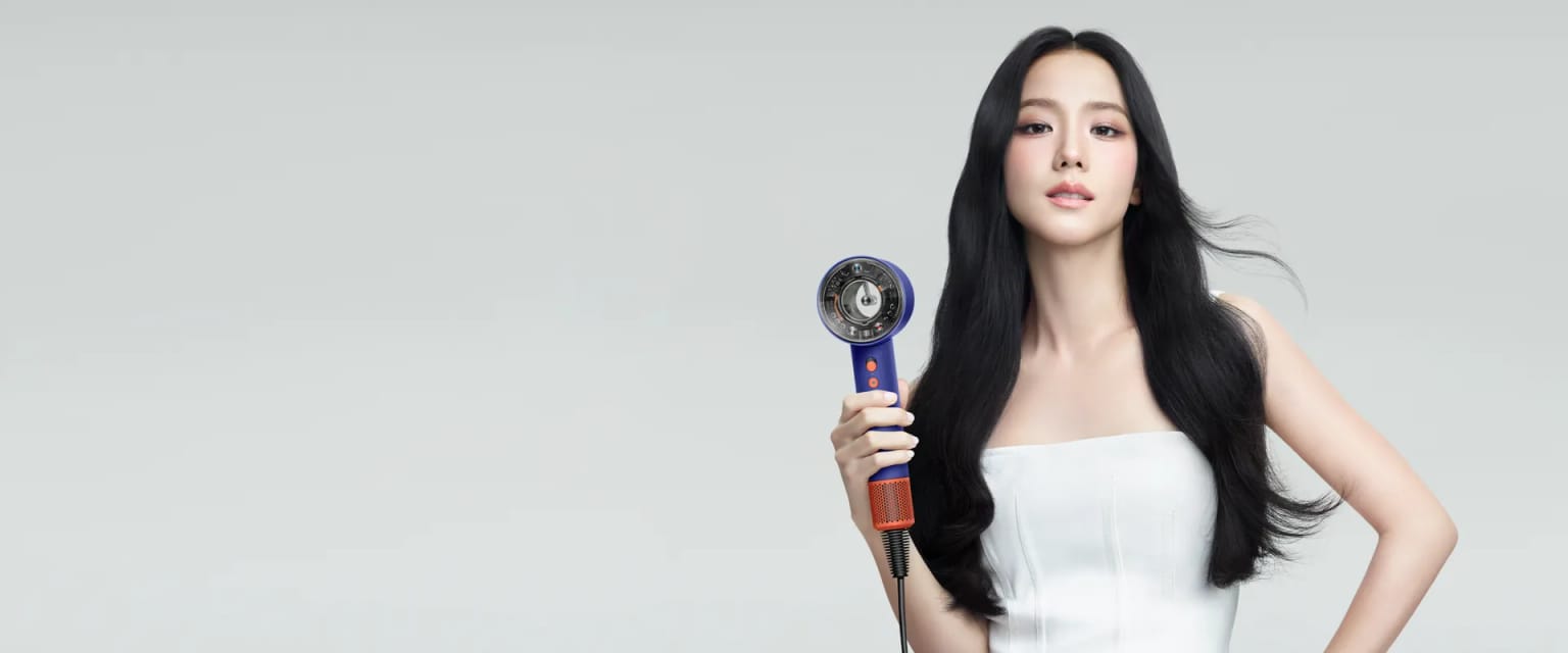 Фен Dyson Supersonic Nural HD16 Vinca Blue/Topaz, с кейсом HK - изображение №9