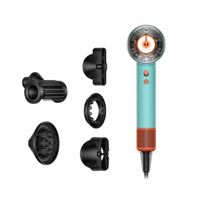 Фен Dyson Supersonic Nural HD16, Ceramic patina/Topaz orange, без кейса - изображение №2