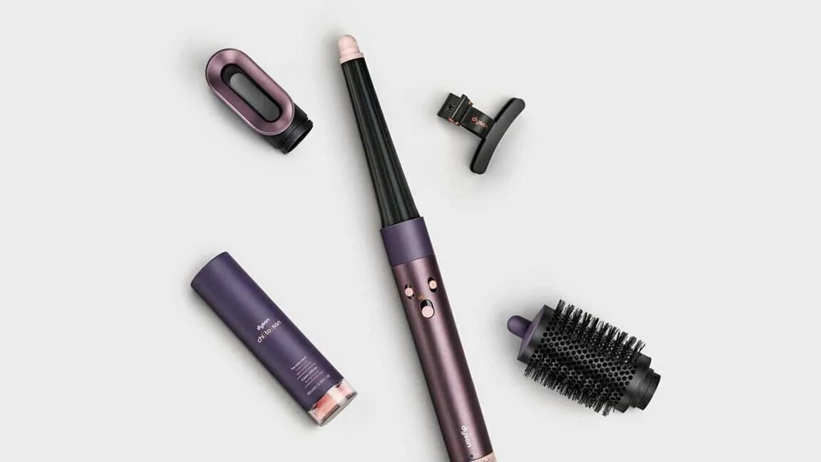 Стайлер Dyson HS08 Jasper Plum Airwrap i. d.™ and Strait+Wavy HK - изображение №4