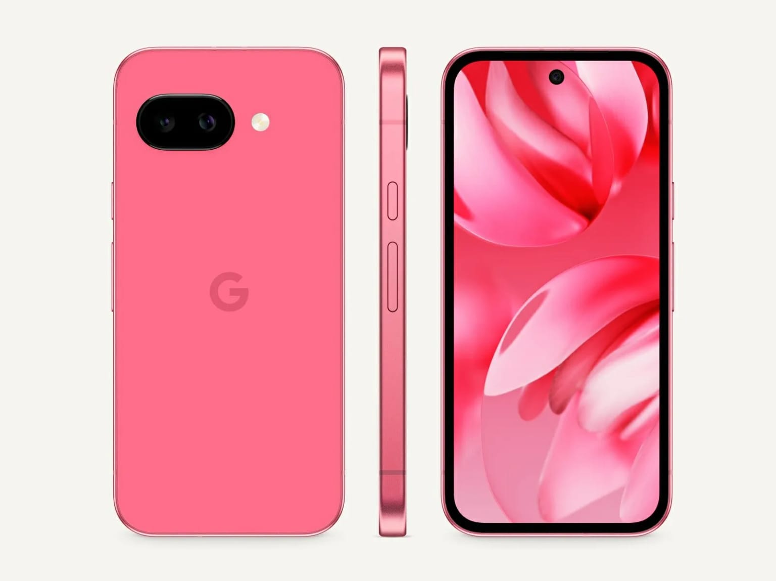 Смартфон Google Pixel 9a 8/128 ГБ, Dual: nano SIM + eSIM, Peony (розовый), JP - изображение №4