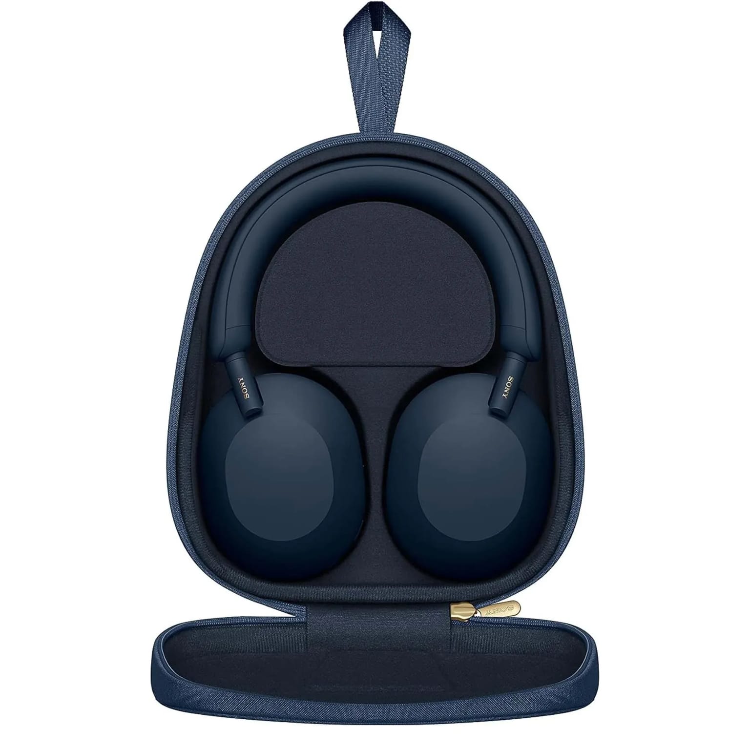 Товар Беспроводные, полноразмерные наушники Sony WH-1000XM5, Blue, с шумоподавлением