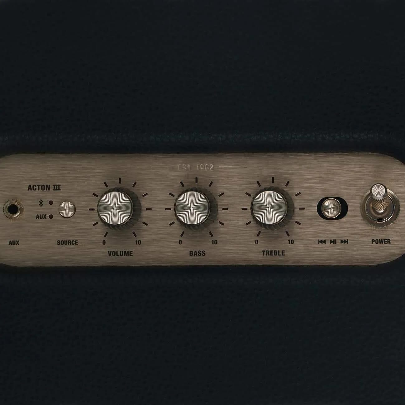 Товар Портативная акустика Marshall Acton 3, Bluetooth Speaker, Black