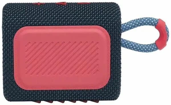 Портативная колонка JBL Go 4 Blue, 4.2Вт, 7ч, влагозащитная, с ремешком - изображение №3