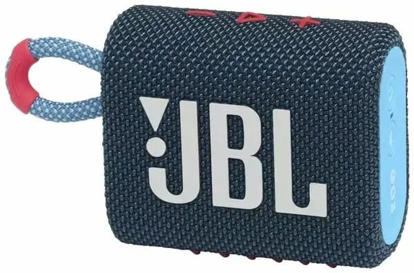 Беспроводная колонка (портативная акустика) JBL GO 3 Blue Pink(синий/розовый), Bluetooth, 4.2Вт мощность - изображение №2