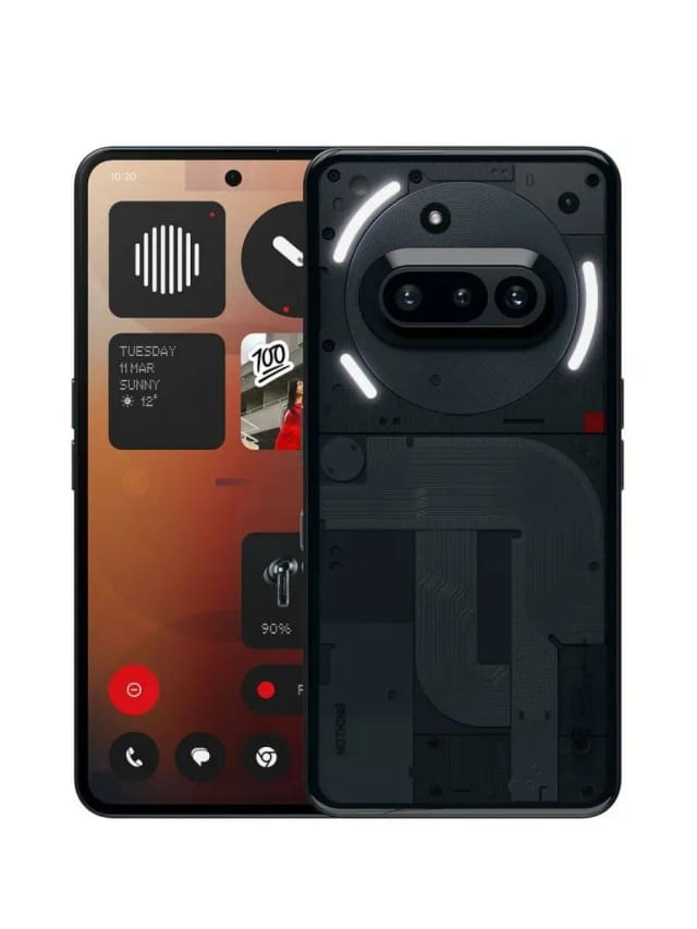 Смартфон Nothing phone (3a) 12/256GB Global, Dual nano SIM, Black - изображение №1