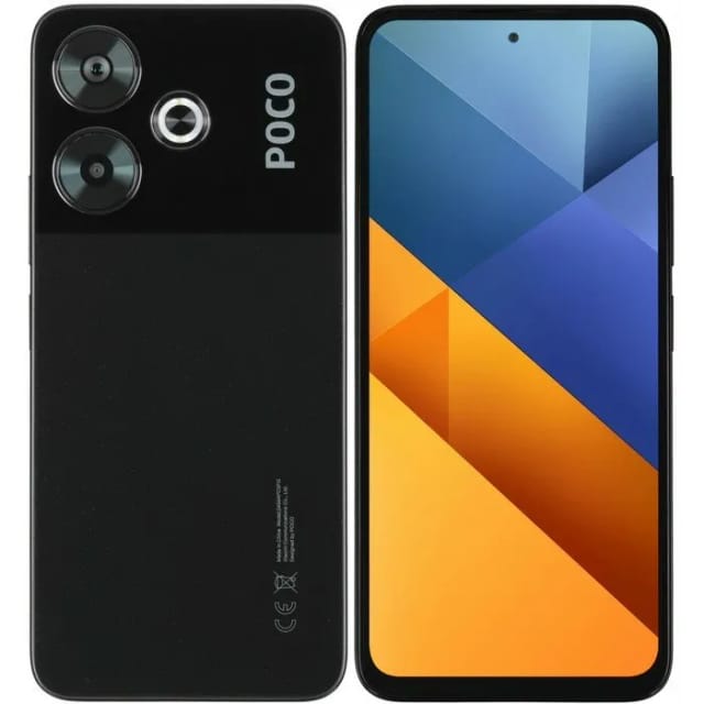 Смартфон Xiaomi Poco M6 6/128Gb Black/Черный, экран 6.79, RU - изображение №2