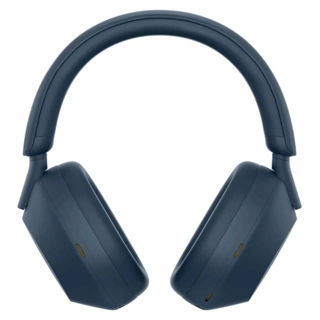 Беспроводные, полноразмерные наушники Sony WH-1000XM5, Blue, с шумоподавлением - изображение №1