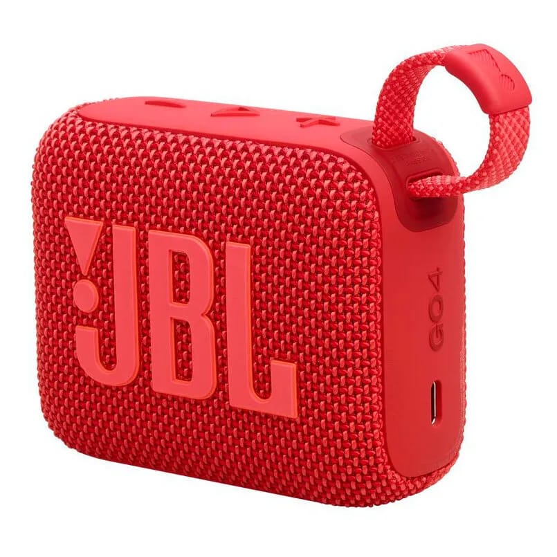 Товар Портативная акустическая система JBL Go 4 Red (JBLGO4RED), 4.2 Вт, 90–20 000 Гц, красный
