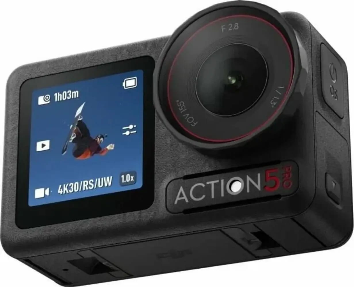 Товар Экшн камера DJI Osmo Action 5 Pro Adventure Combo, 48МП, сенсорный экран