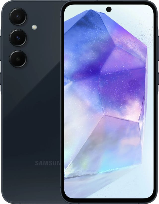 Смартфон Samsung Galaxy A55 5G 8/256 ГБ, Dual: nano SIM + eSIM, navy - изображение №1
