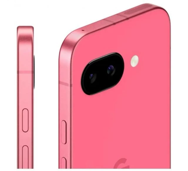 Смартфон Google Pixel 9a 8/128 ГБ, Dual: nano SIM + eSIM, Peony (розовый), JP - изображение №3