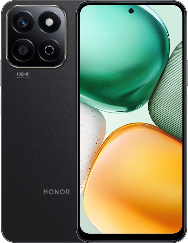 Смартфон HONOR X7с  6/128 ГБ Global для РФ, Dual nano SIM, черный - изображение №1