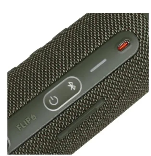Товар Портативная колонка JBL Flip 6 Green, влагозащищенная колонка, зеленая, 30 Вт