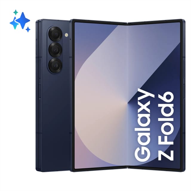 Смартфон Samsung Galaxy Z Fold6 12/256 ГБ, Dual: nano SIM + eSIM, тёмно-синий (Navy) - изображение №1