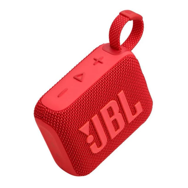 Портативная акустическая система JBL Go 4 Red (JBLGO4RED), 4.2 Вт, 90–20 000 Гц, красный - изображение №4