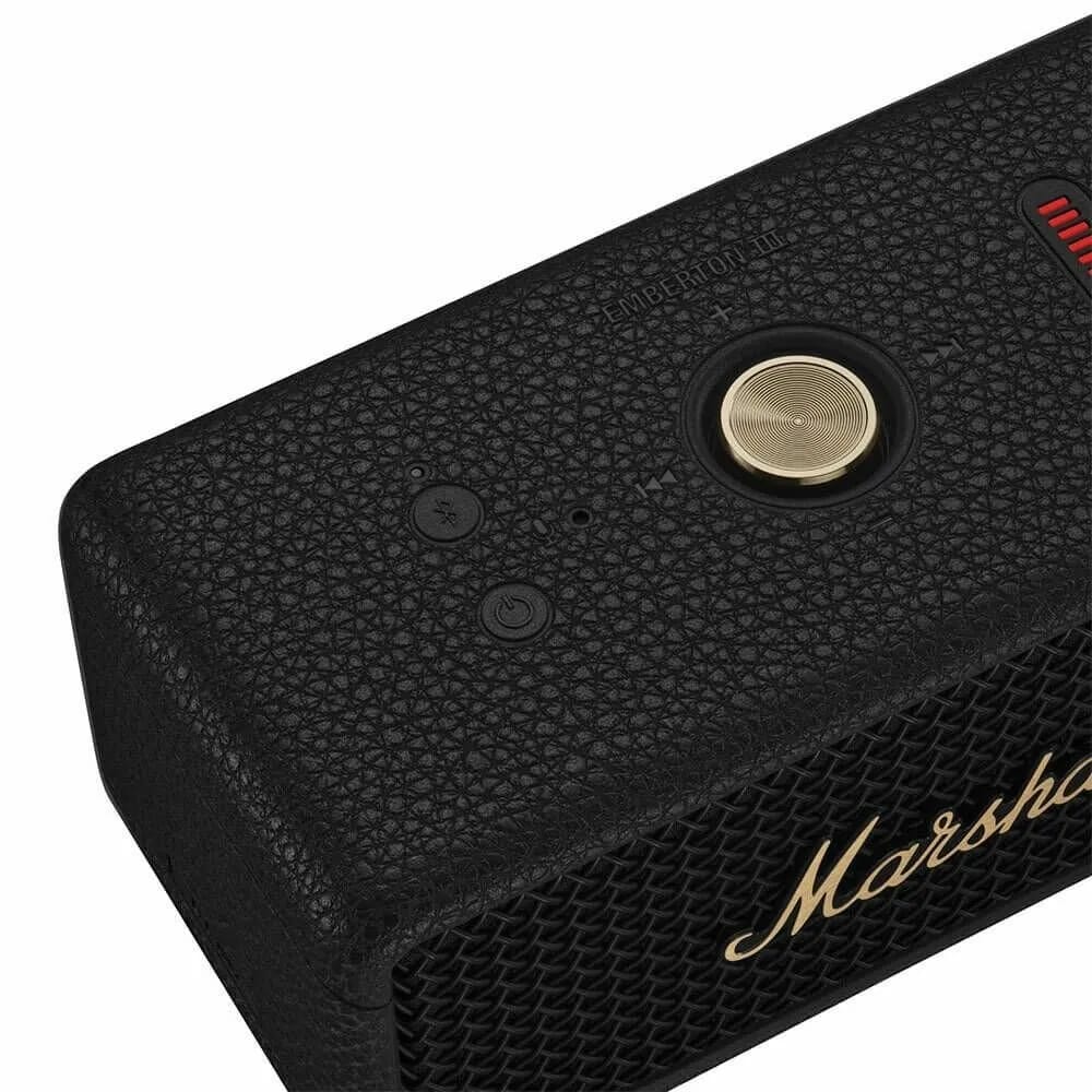 Товар Портативная колонка Marshall Emberton III, Bluetooth 5.3, влагозащищенная, черная
